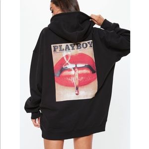 women’s Playboy oversized hoodie/dress